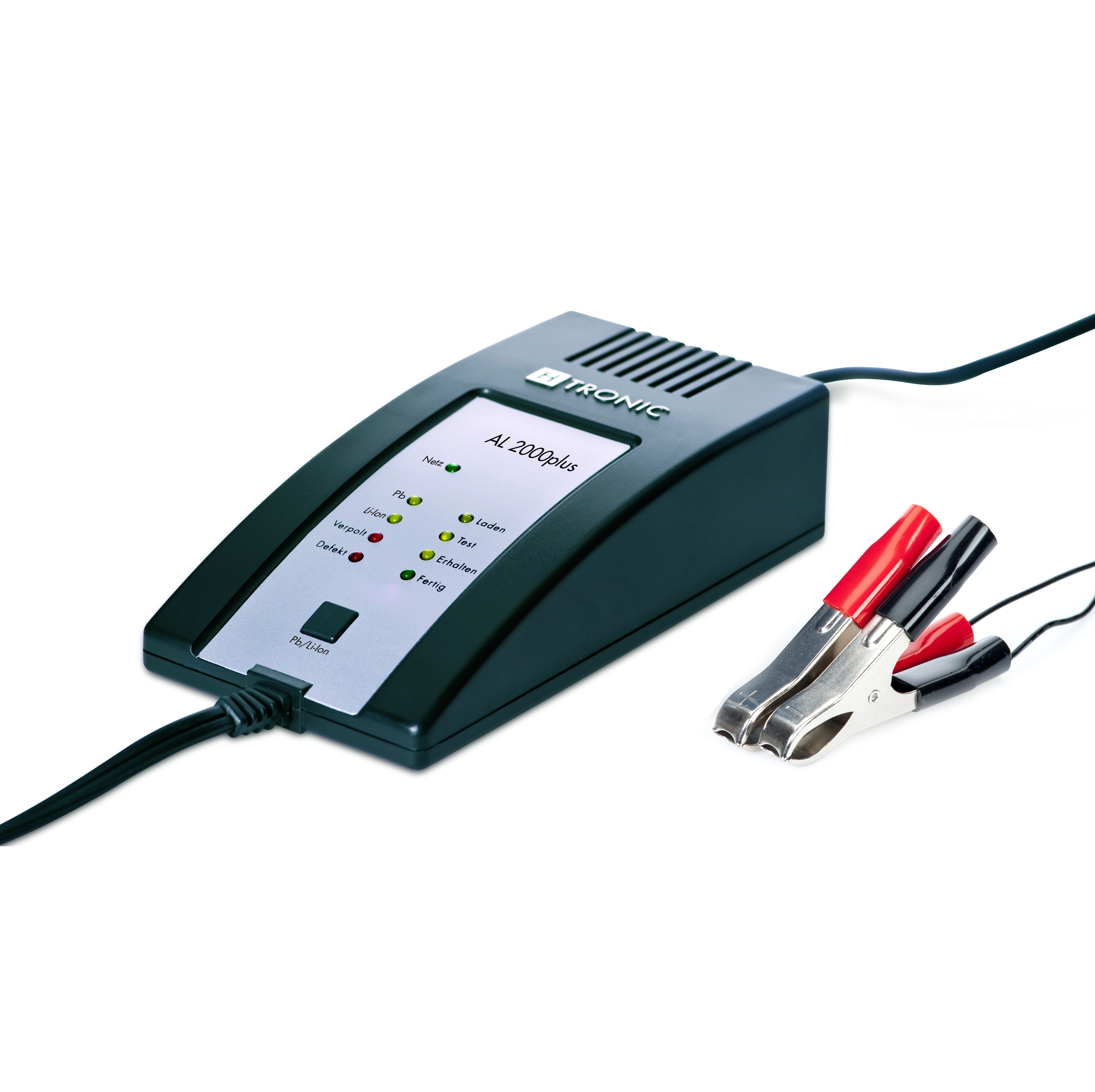H-Tronic AL 2000plus Ladegerät für 12Volt Blei, Li-Ion Akkus