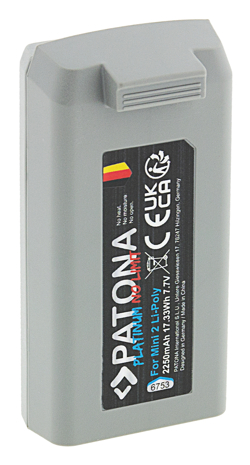 Patona Akku ersetzt BWX161-2250-7.7 passend für DJI Mini 2, Mini 2 SE, Mini SE