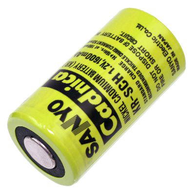 Mexcel D-SC1800H Sub-C Hochtemperatur 1.2V 1800mAh Ni-CD