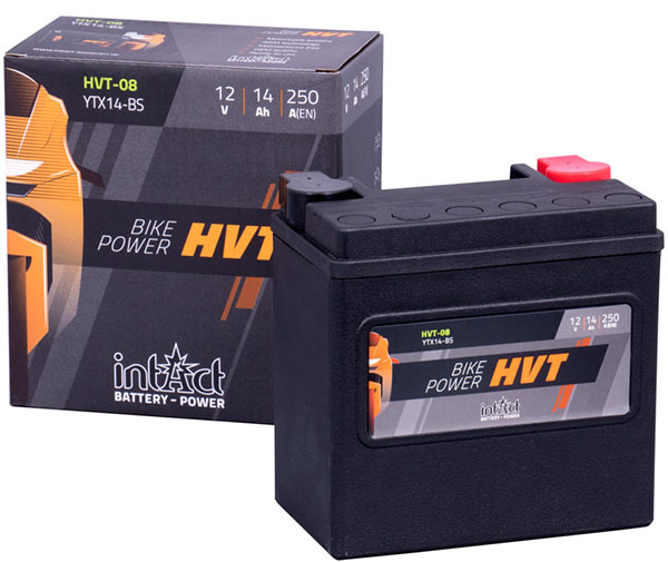 Intact HVT-08 Bike Power HVT-8, HVT08, HVT8, 65948-00 12V 12Ah