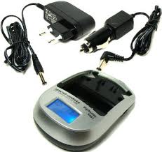 USB Ladegerät für Samsung SLB-0837B, SLB-1137D, IA-BH130LB Akkus