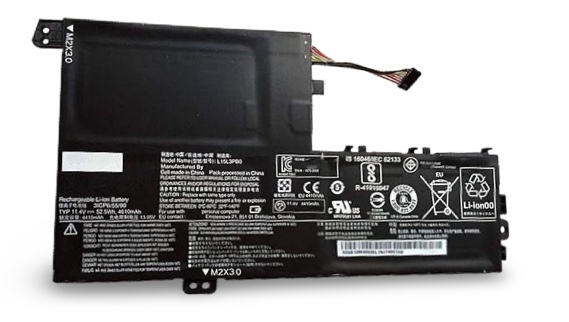 Akku ersetzt L15L3PB0 Typ C passend für Lenovo 510, Flex 1470, 1480, 1580