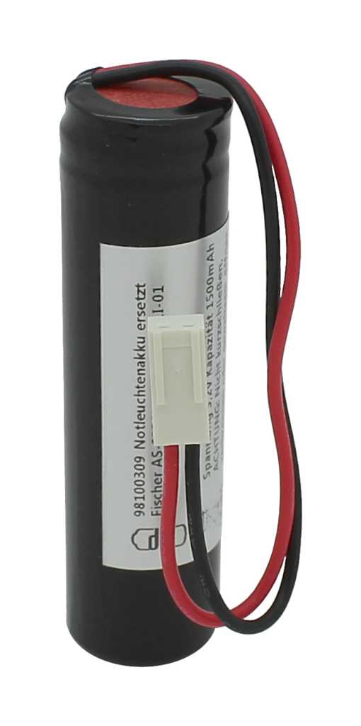 Notleuchten-Akku ersetzt NLK2U013SC für LED Design K2, K3 LiFePO4 3,2V 1500mAh