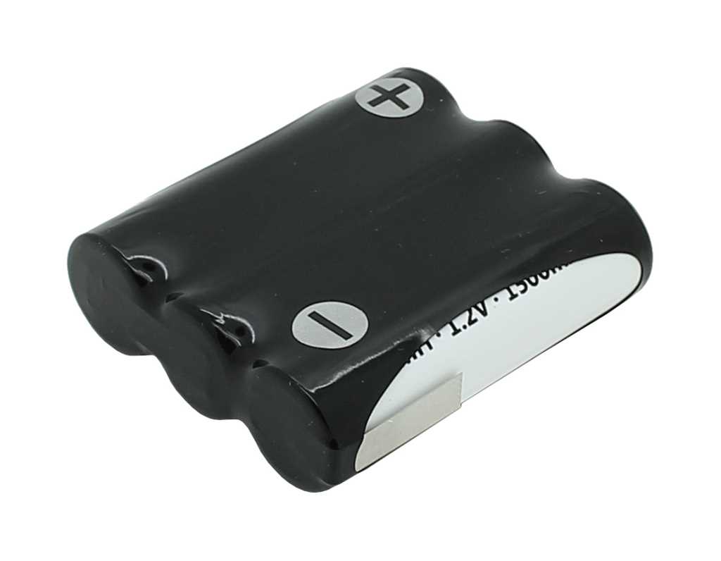 Notleuchten Akku 3.6V 1500mAh Ni-MH, F1x3 Mignon AA mit Lötfahnen